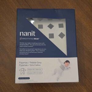 Nanit Breathing Wear Pajamas in Pebble Grey